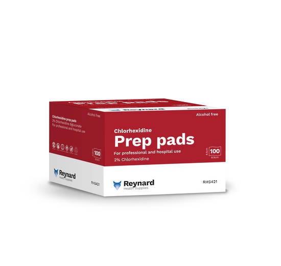 Reynard Chlorhexidine Prep Pads image 0